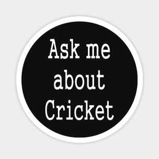 Cricket Fan Wicket Ashes Sports Magnet